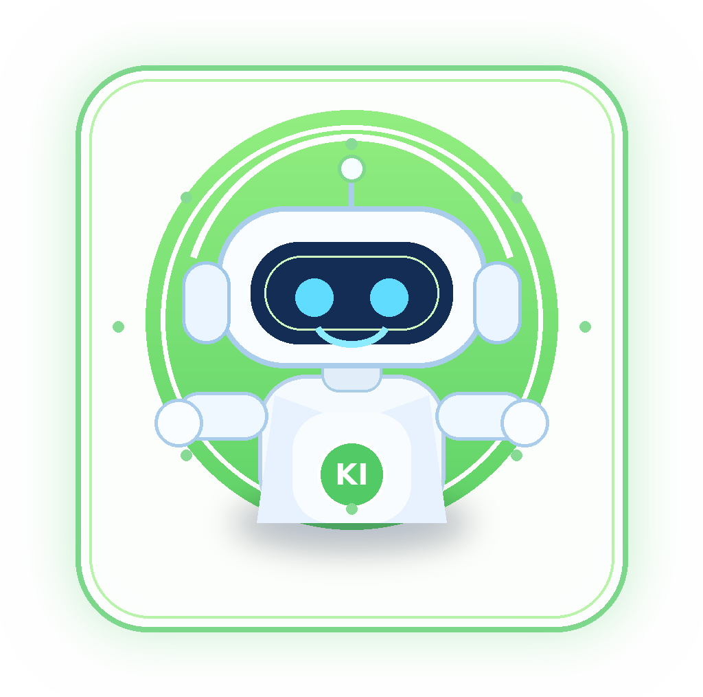 Grüne Roboter-Grafik für die QA-Rolle